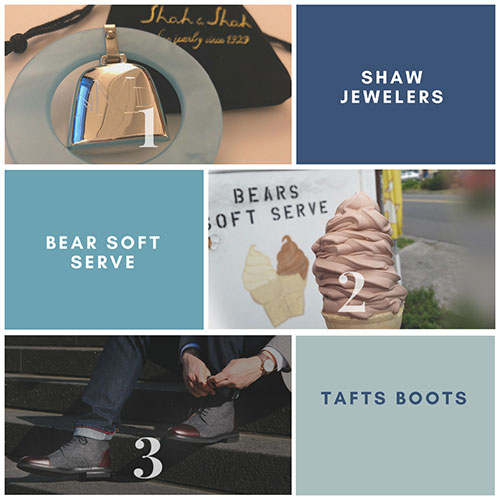 Click to view: Shaw Jewelers | Bears Soft Serve | Taft Boots